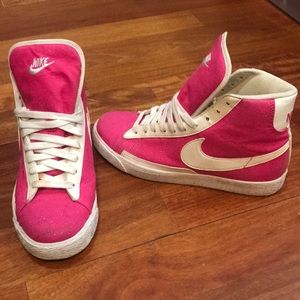 pink glitter nikes